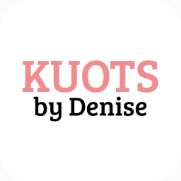 Logo of the "Kuots by Denise" project.
